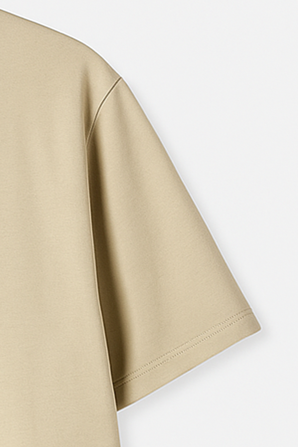Beige Oversized Tee