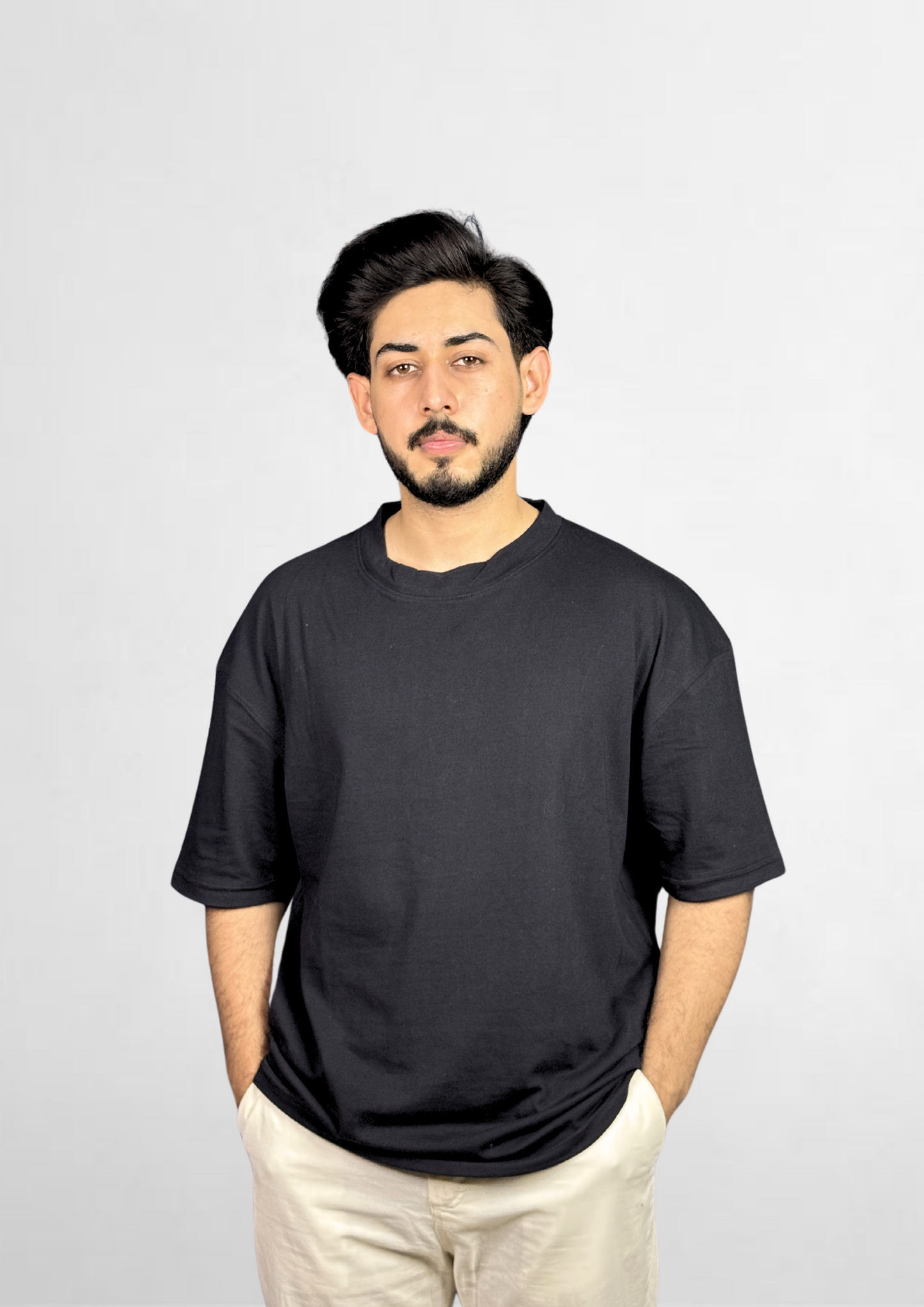 Black Oversized Tee