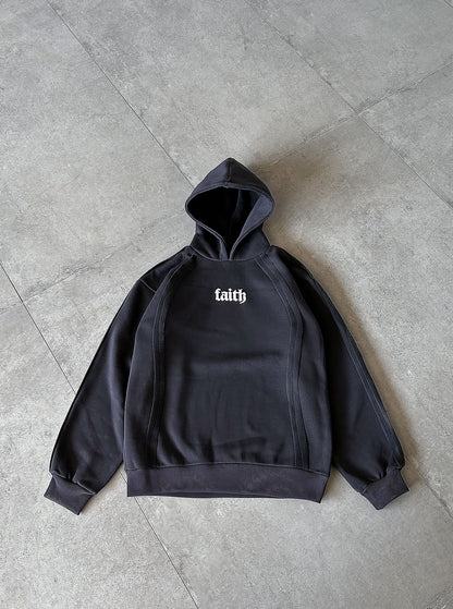 Stripe Panel Hoodie
