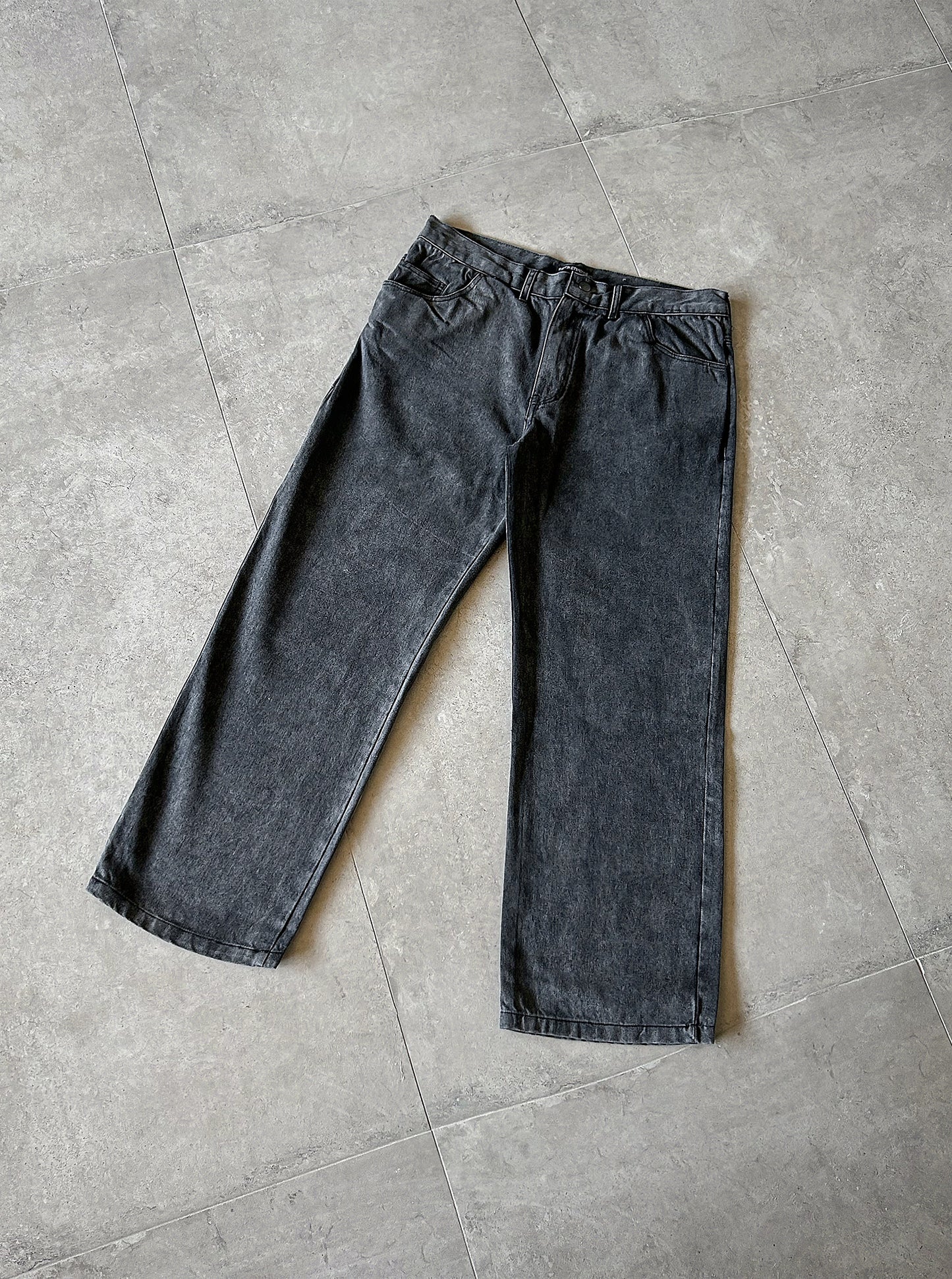Smoke Wave Baggy Denim