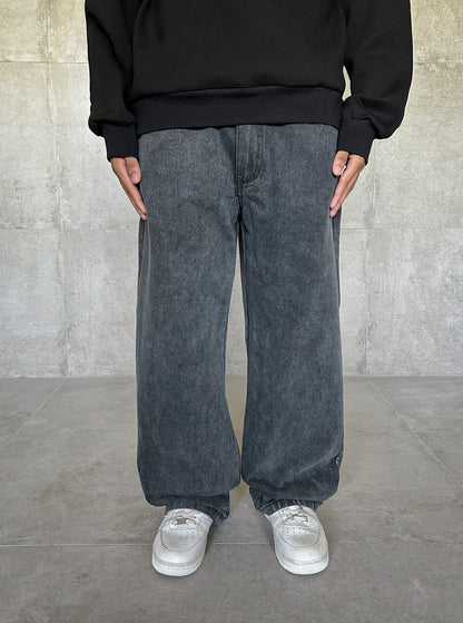 Smoke Wave Baggy Denim