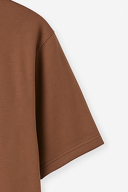 Brown Oversized Tee