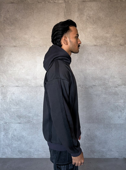 Stripe Panel Hoodie